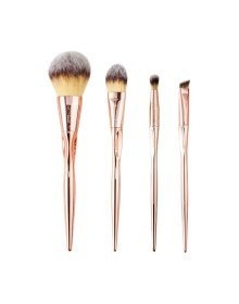 nascita-bronzy-glow-professional-brush-set-with-cosmetic-bag-4-pcs